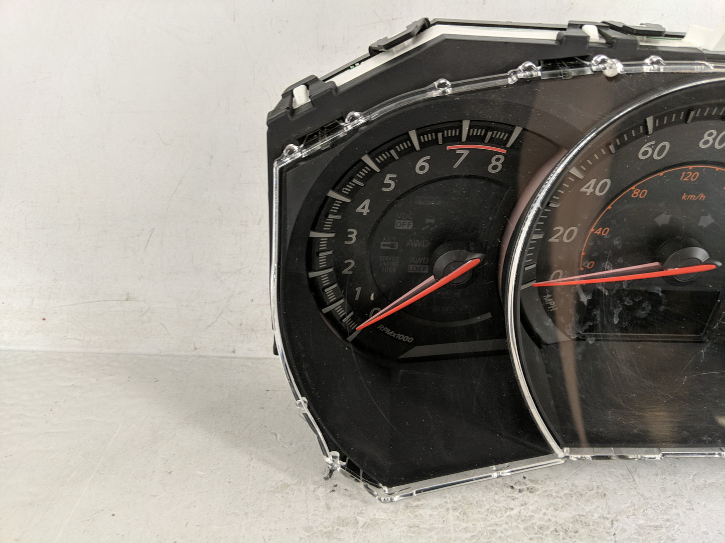 2010 Nissan Murano Instrument Cluster Speedometer Gauges P/N:TQ1V41A Fits OEM Used Auto Parts - Oemusedautoparts1.com