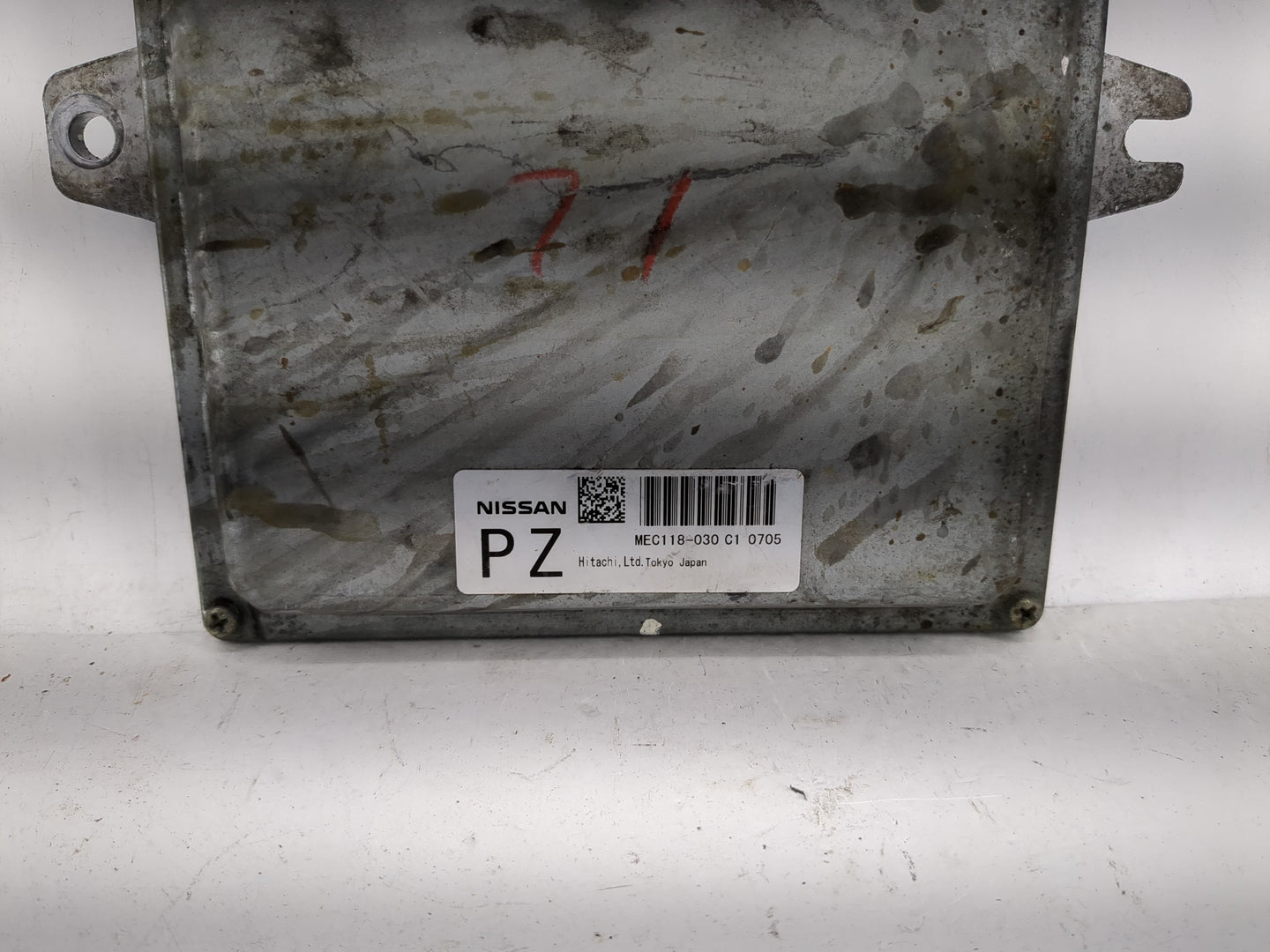 2010 Nissan Murano PCM Engine Control Computer ECU ECM PCU OEM P/N:MEC118-030 C1 Fits OEM Used Auto Parts - Oemusedautoparts