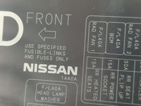 2009-2010 Nissan Murano Fusebox Fuse Box Panel Relay Module Fits Fits 2009 2010 OEM Used Auto Parts - Oemusedautoparts1.com