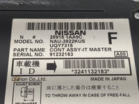 2009-2010 Nissan Murano Radio AM FM Cd Player Receiver Replacement P/N:25915 1AA9C Fits Fits 2009 2010 OEM Used Auto Parts -