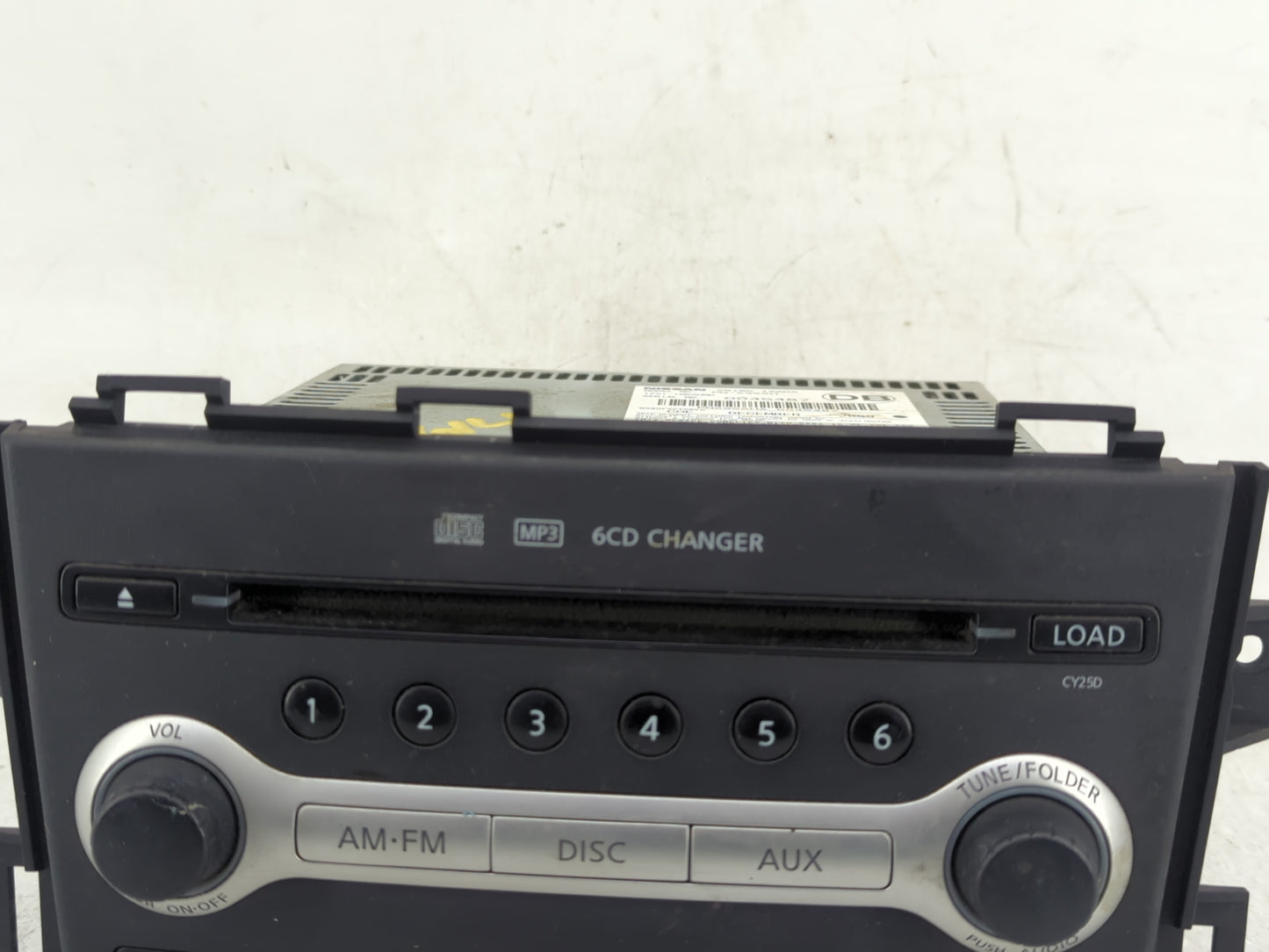 2009-2010 Nissan Murano Radio AM FM Cd Player Receiver Replacement P/N:28185 1AA0A Fits Fits 2009 2010 OEM Used Auto Parts -