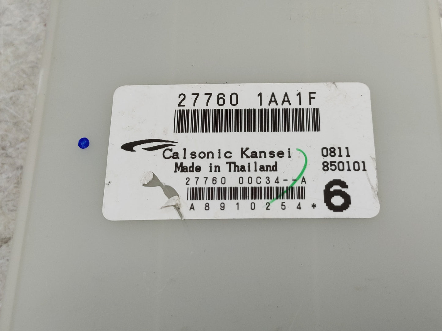 2010-2014 Nissan Murano Temperature Control Module 27760 1aa1f - Oemusedautoparts1.com