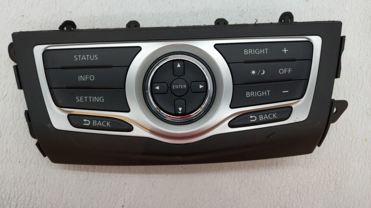 2010-2014 Nissan Murano Climate Control Module Temperature AC/Heater Replacement P/N:68270-1AA0A Fits OEM Used Auto Parts - 