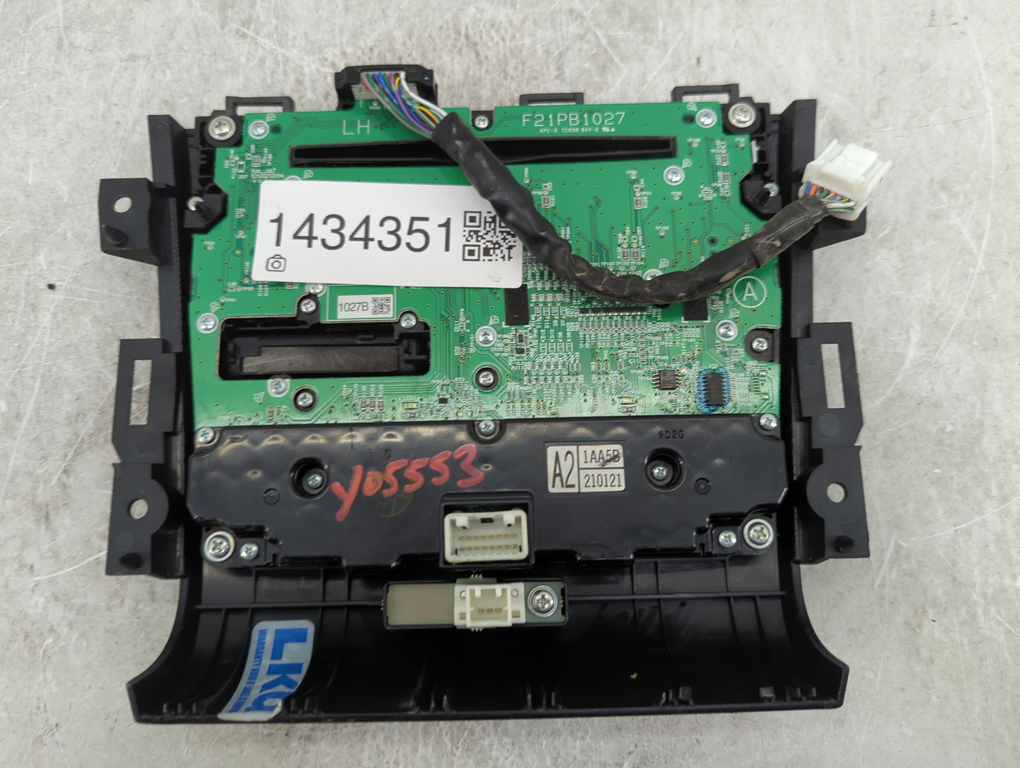 2010-2014 Nissan Murano Climate Control Module Temperature AC/Heater Replacement P/N:F21PB1027 1AA5B Fits OEM Used Auto Part