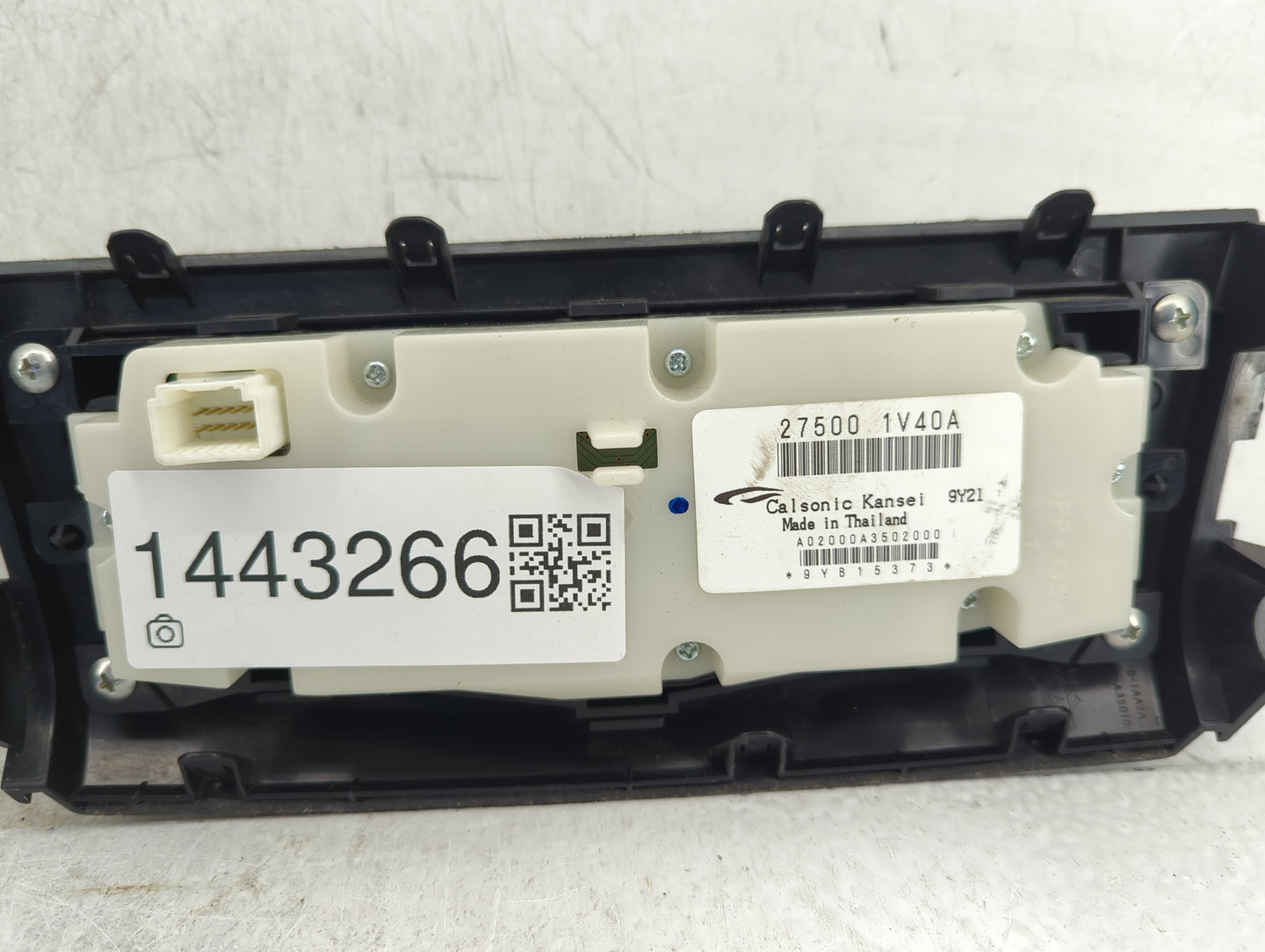 2010-2014 Nissan Murano Climate Control Module Temperature AC/Heater Replacement P/N:27500 1V40A Fits OEM Used Auto Parts - 