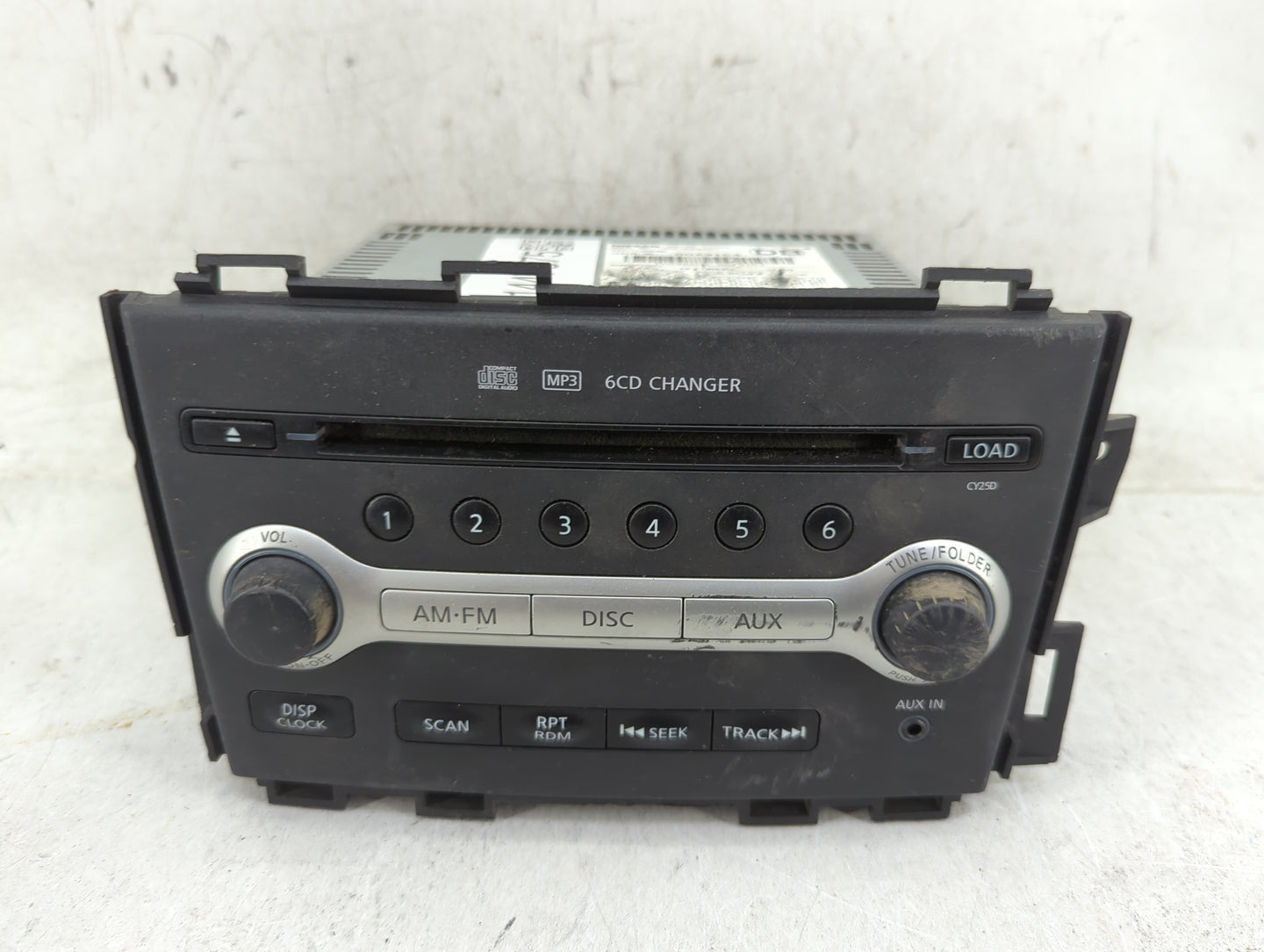 2009-2010 Nissan Murano Radio AM FM Cd Player Receiver Replacement P/N:28185 1AA0A PN-2955H, PN2955HA Fits Fits 2009 2010 OE