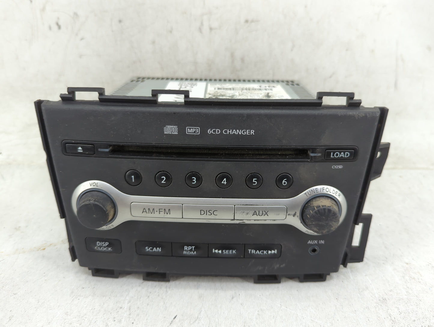 2009-2010 Nissan Murano Radio AM FM Cd Player Receiver Replacement P/N:28185 1AA0A PN-2955H, PN2955HA Fits Fits 2009 2010 OE