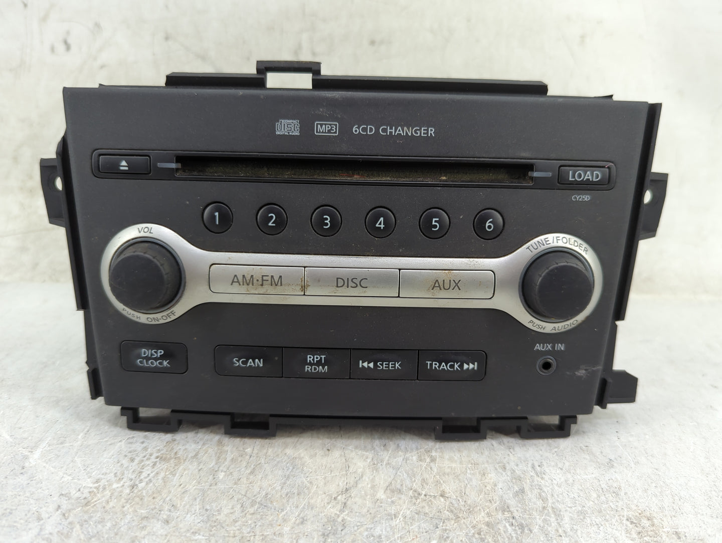 2009-2010 Nissan Murano Radio AM FM Cd Player Receiver Replacement P/N:28185 1AA0A PN-2955H, PN2955HA Fits Fits 2009 2010 OE