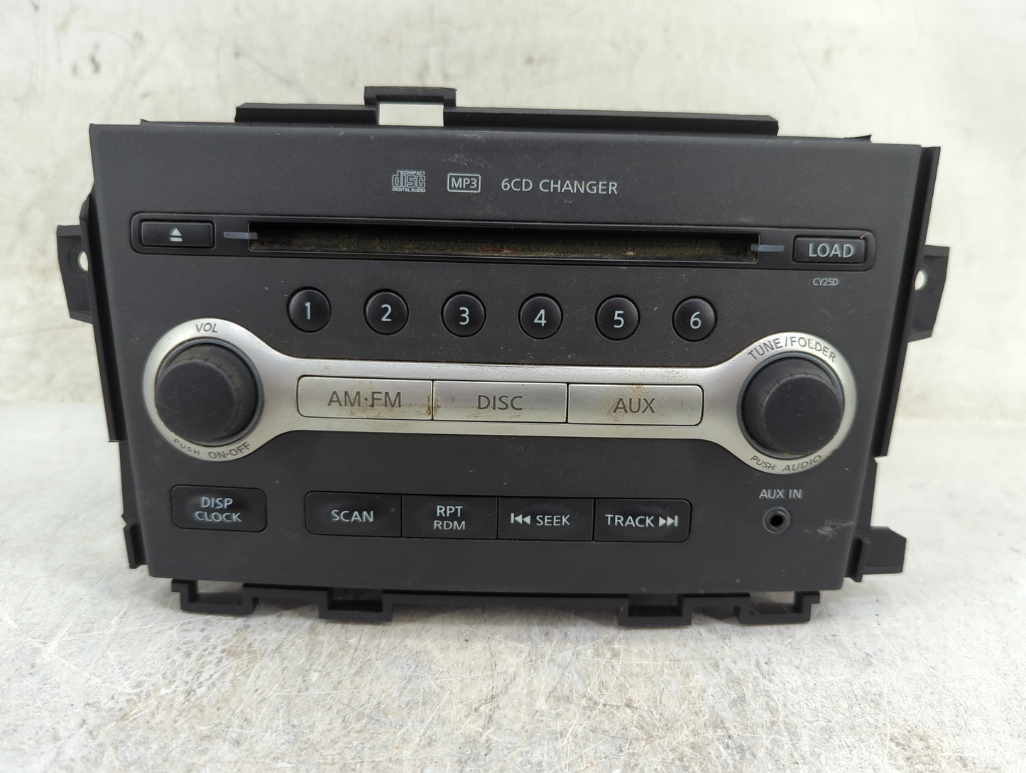 2009-2010 Nissan Murano Radio AM FM Cd Player Receiver Replacement P/N:28185 1AA0A PN-2955H, PN2955HA Fits Fits 2009 2010 OE