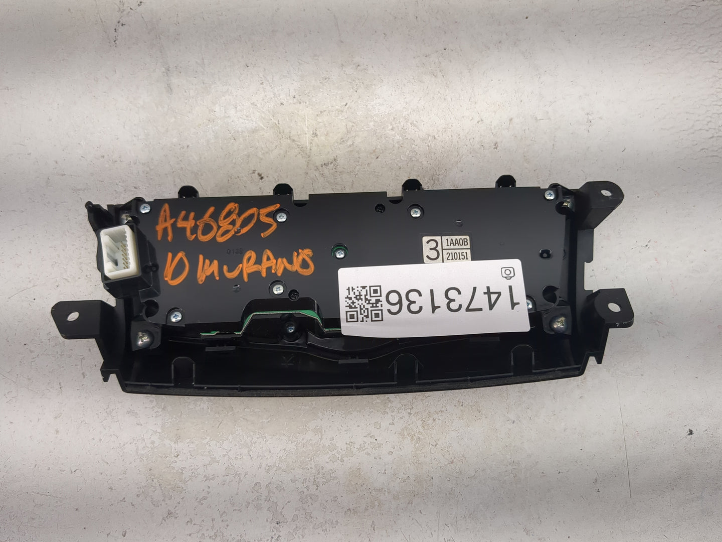 2010 Nissan Murano Radio AM FM Cd Player Receiver Replacement P/N:1AA0B 210151 Fits OEM Used Auto Parts - Oemusedautoparts1.