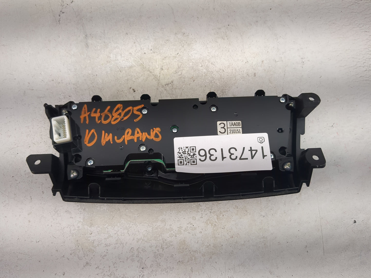 2010 Nissan Murano Radio AM FM Cd Player Receiver Replacement P/N:1AA0B 210151 Fits OEM Used Auto Parts - Oemusedautoparts1.