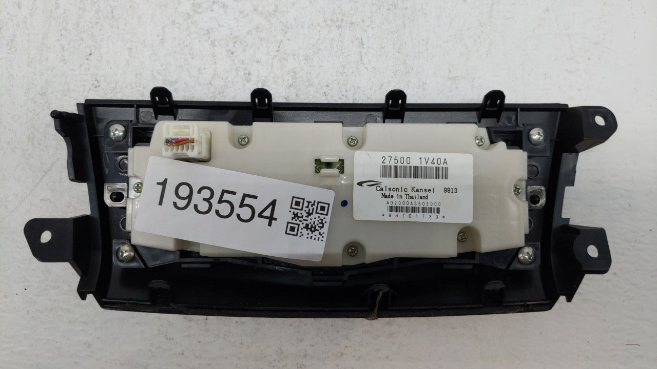 2010-2014 Nissan Murano Climate Control Module Temperature AC/Heater Replacement P/N:68270-1AA0A 27500 1V40A Fits OEM Used A