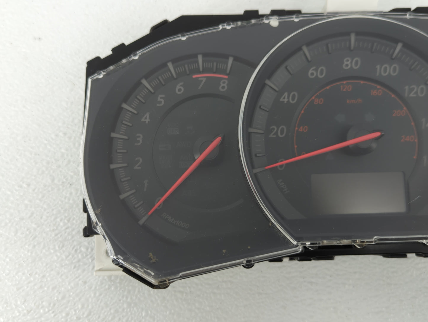 2010 Nissan Murano Instrument Cluster Speedometer Gauges P/N:1V41A/D9OB 1V41A/HRVX Fits OEM Used Auto Parts - Oemusedautopar