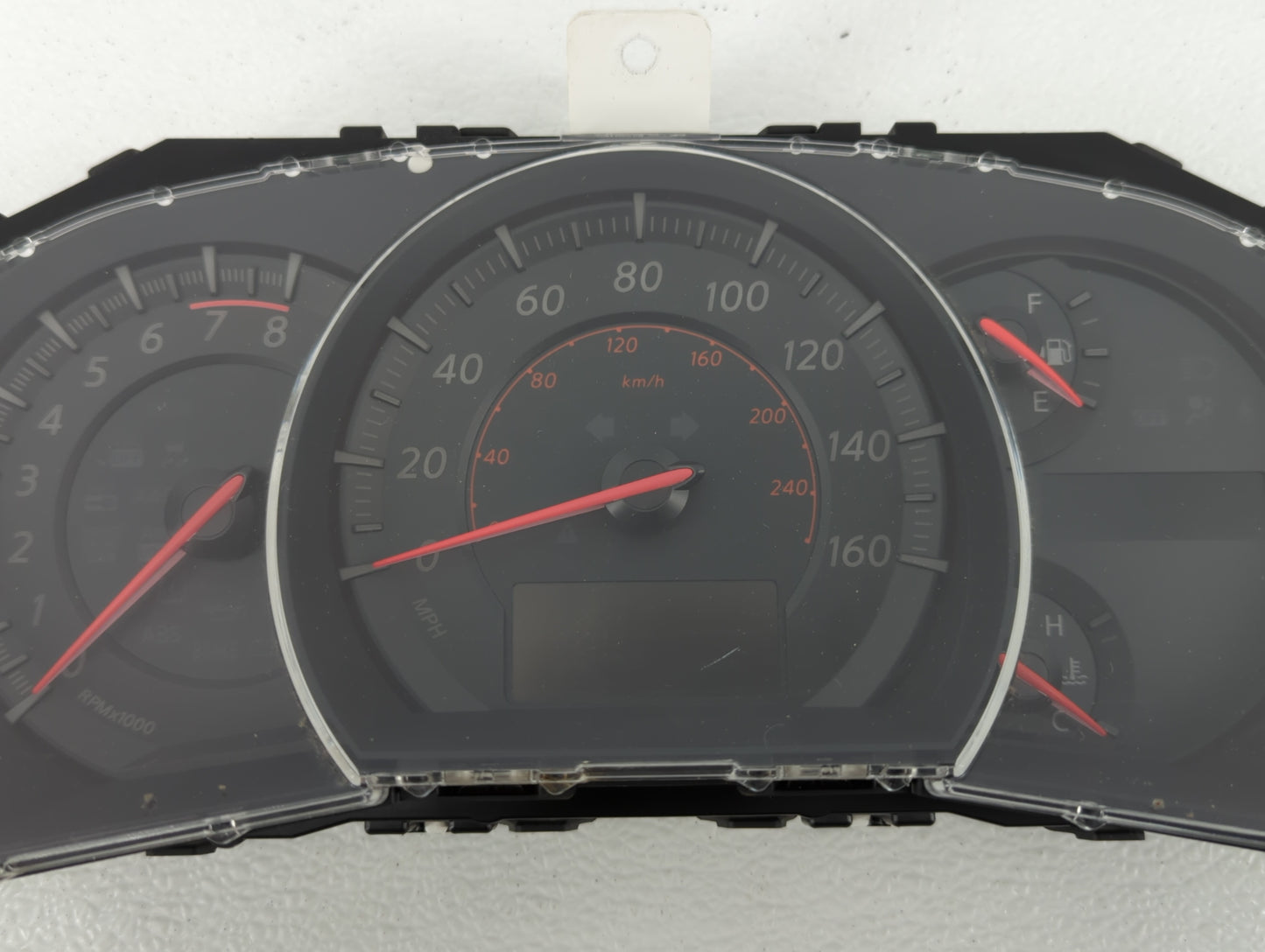 2010 Nissan Murano Instrument Cluster Speedometer Gauges P/N:1V41A/D9OB 1V41A/HRVX Fits OEM Used Auto Parts - Oemusedautopar