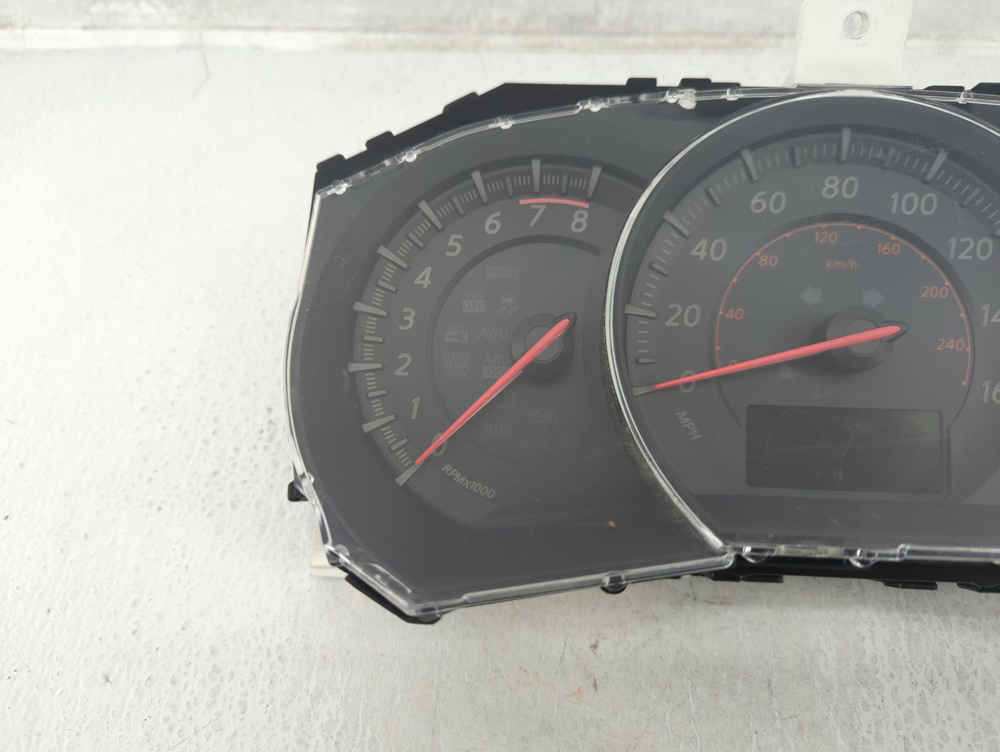 2010 Nissan Murano Instrument Cluster Speedometer Gauges P/N:1V41A 100604 0084 Fits OEM Used Auto Parts - Oemusedautoparts1.