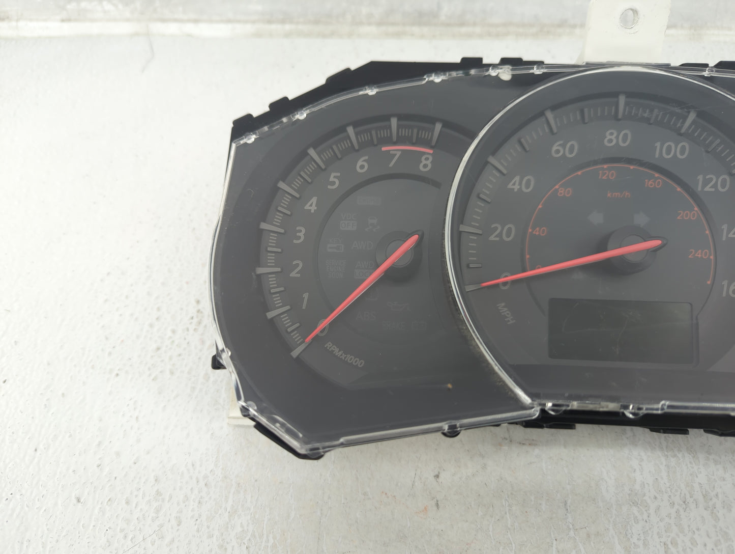 2010 Nissan Murano Instrument Cluster Speedometer Gauges P/N:1V41A 100604 0084 Fits OEM Used Auto Parts - Oemusedautoparts1.