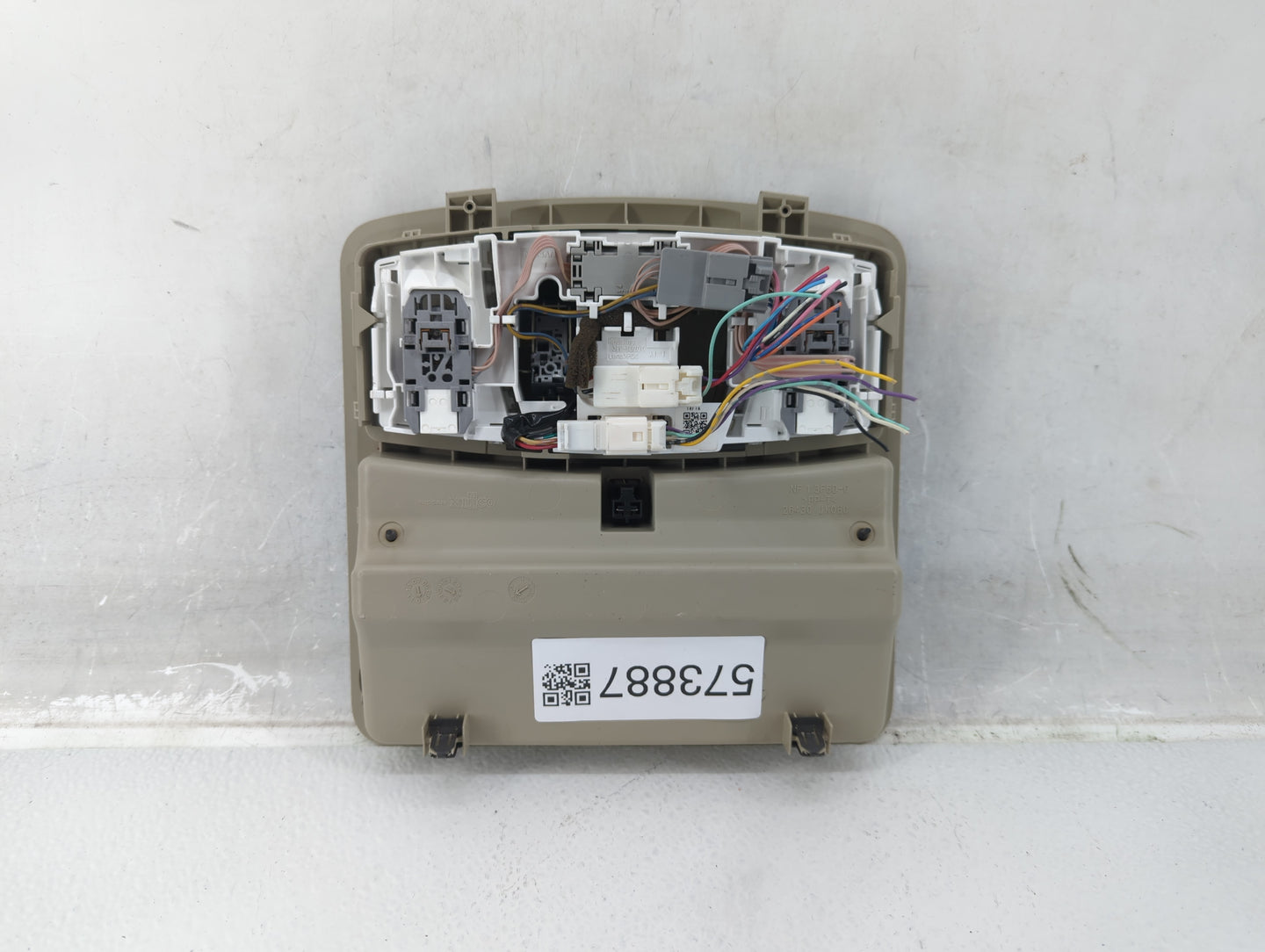 2009-2013 Nissan Murano Overhead Roof Console 573887 - Oemusedautoparts1.com