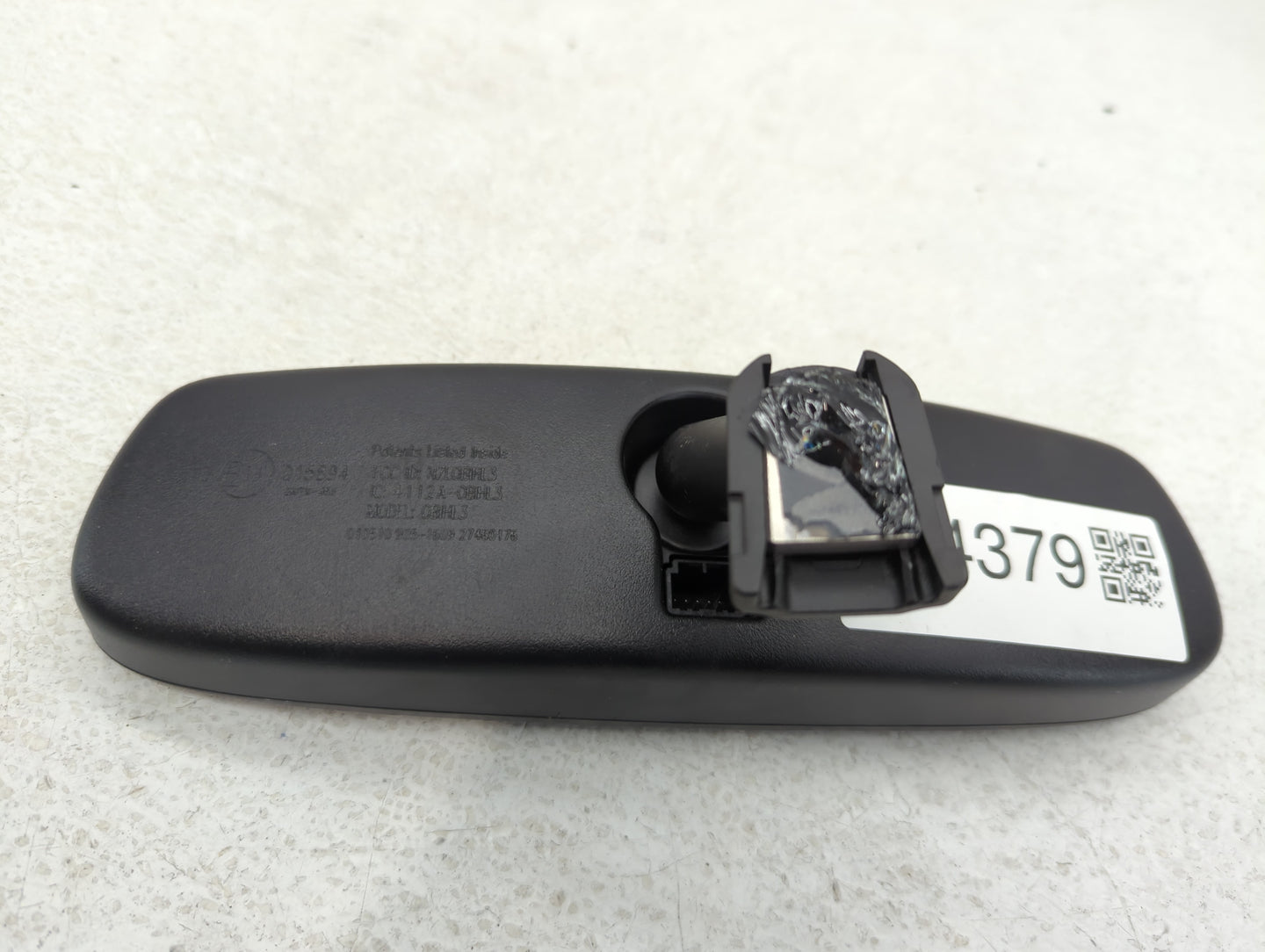 2009-2014 Nissan Murano Interior Rear View Mirror Replacement OEM P/N:E11015894 Fits Fits 2007 2008 2009 2010 2011 2012 2013