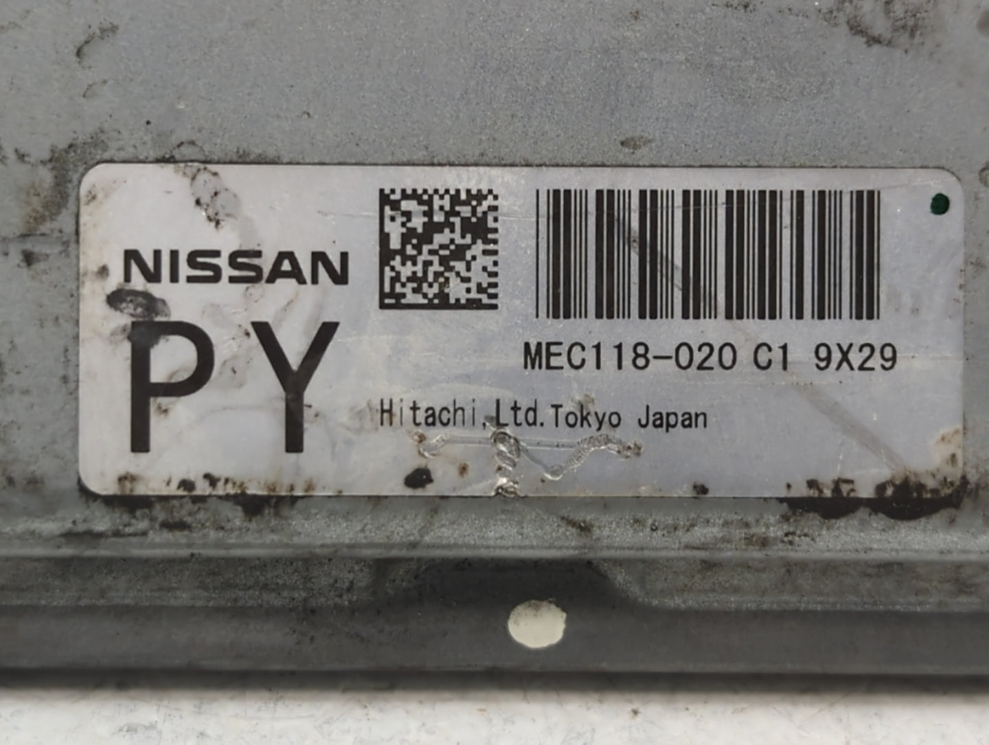 2010 Nissan Murano PCM Engine Control Computer ECU ECM PCU OEM P/N:MEC118-020 C1 Fits OEM Used Auto Parts - Oemusedautoparts