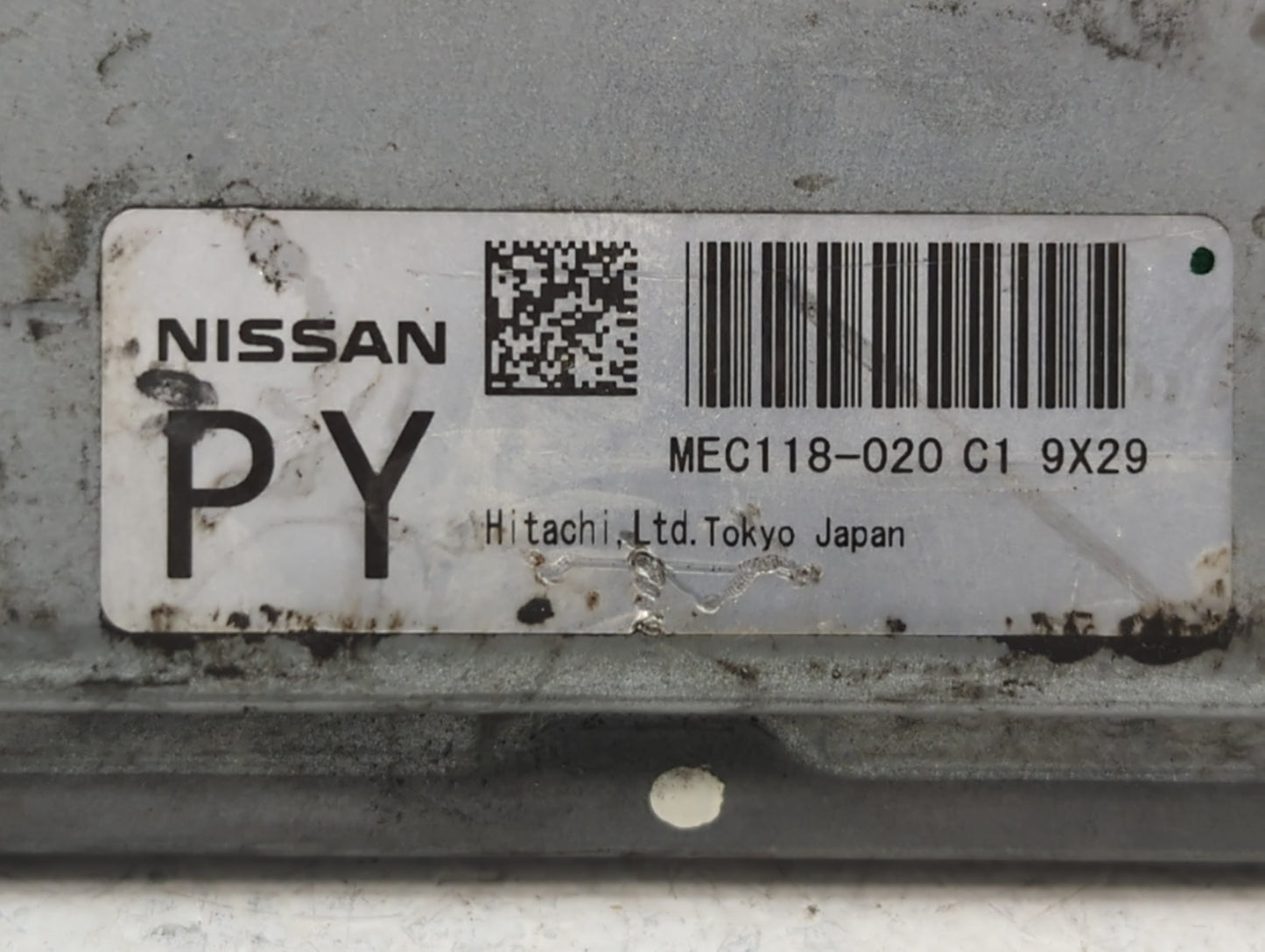 2010 Nissan Murano PCM Engine Control Computer ECU ECM PCU OEM P/N:MEC118-020 C1 Fits OEM Used Auto Parts - Oemusedautoparts