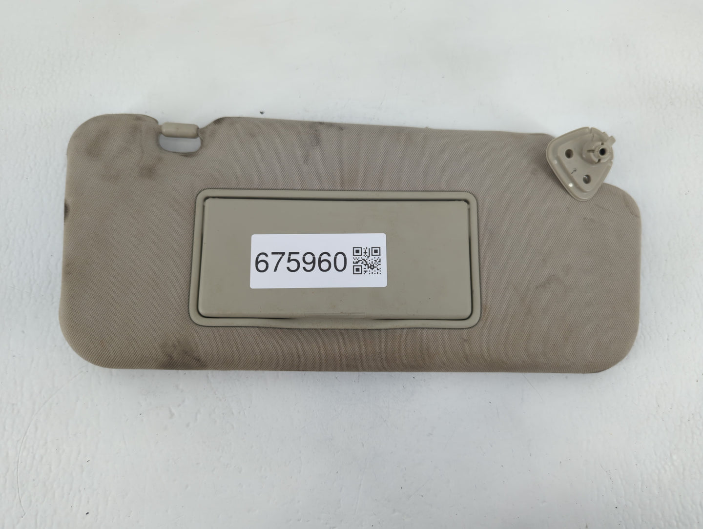 2009-2014 Nissan Murano Sun Visor Shade Replacement Passenger Right Mirror Fits Fits 2009 2010 2011 2012 2013 2014 OEM Used 