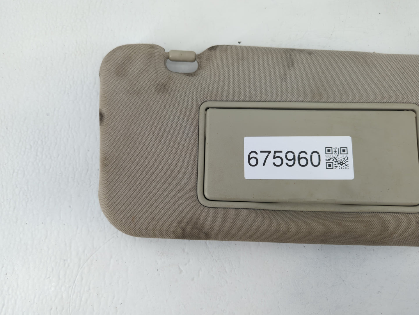 2009-2014 Nissan Murano Sun Visor Shade Replacement Passenger Right Mirror Fits Fits 2009 2010 2011 2012 2013 2014 OEM Used 