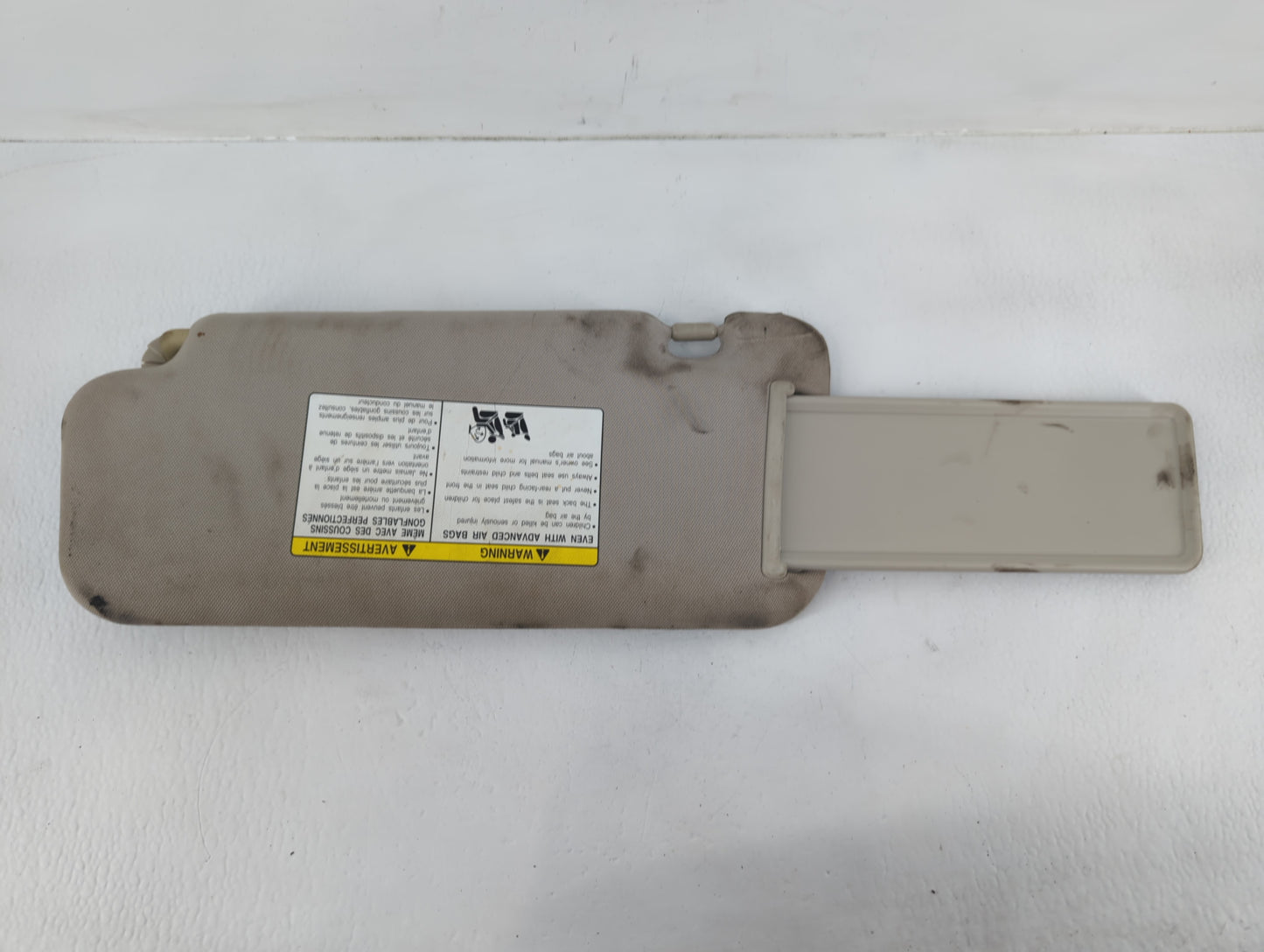 2009-2014 Nissan Murano Sun Visor Shade Replacement Passenger Right Mirror Fits Fits 2009 2010 2011 2012 2013 2014 OEM Used 