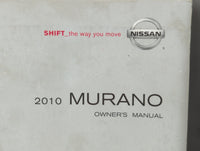 2010 Nissan Murano Owners Manual Book Guide OEM Used Auto Parts - Oemusedautoparts1.com