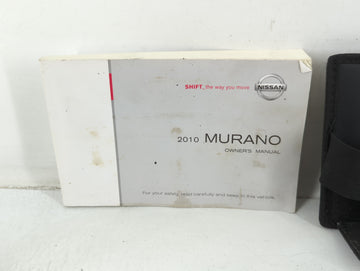 2010 Nissan Murano Owners Manual Book Guide P/N:OM0E-0Z51U0 OEM Used Auto Parts