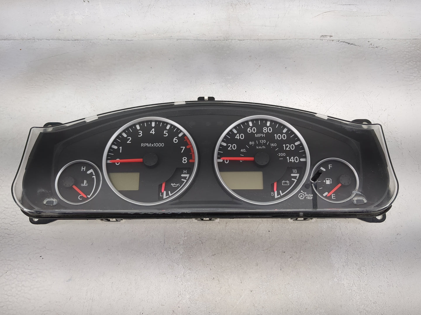 2010 Nissan Pathfinder Instrument Cluster Speedometer Gauges P/N:24820 ZL99A Miles: Fits OEM Used Auto Parts - Oemusedautopa