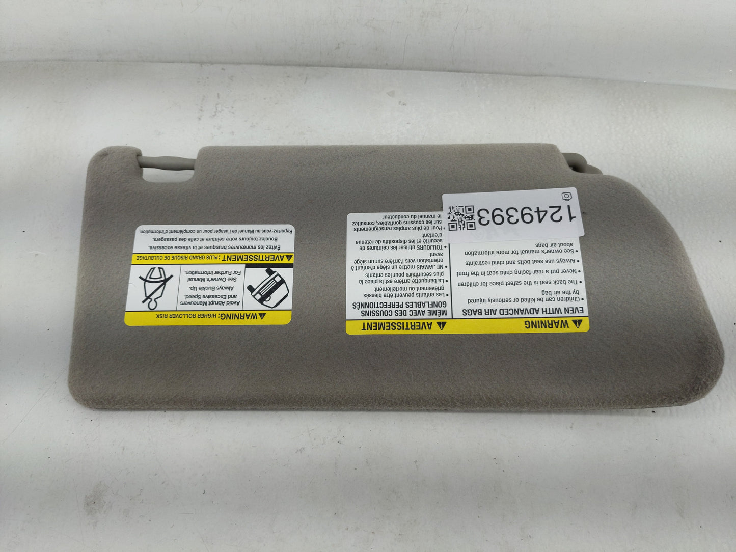 2010 Nissan Pickup Sun Visor Shade Replacement Driver Left Mirror Fits Fits 2005 2006 2007 2008 2009 2011 2012 OEM Used Auto