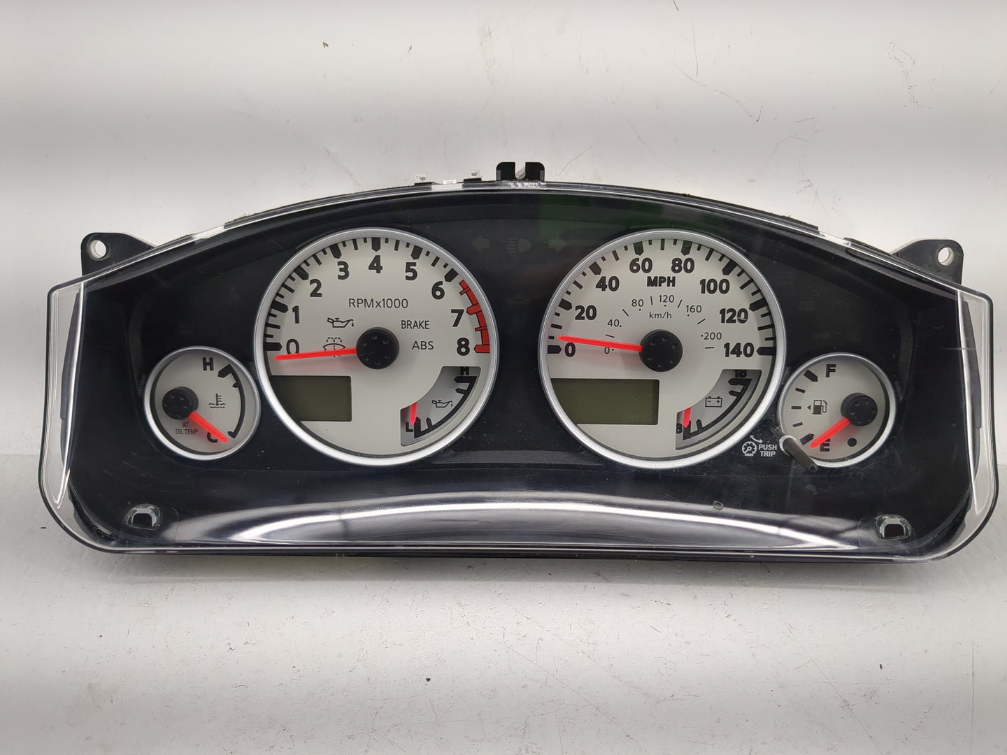 2010 Nissan Pulsar Instrument Cluster Speedometer Gauges P/N:VP5NEF-10890-BE Fits OEM Used Auto Parts - Oemusedautoparts1.co