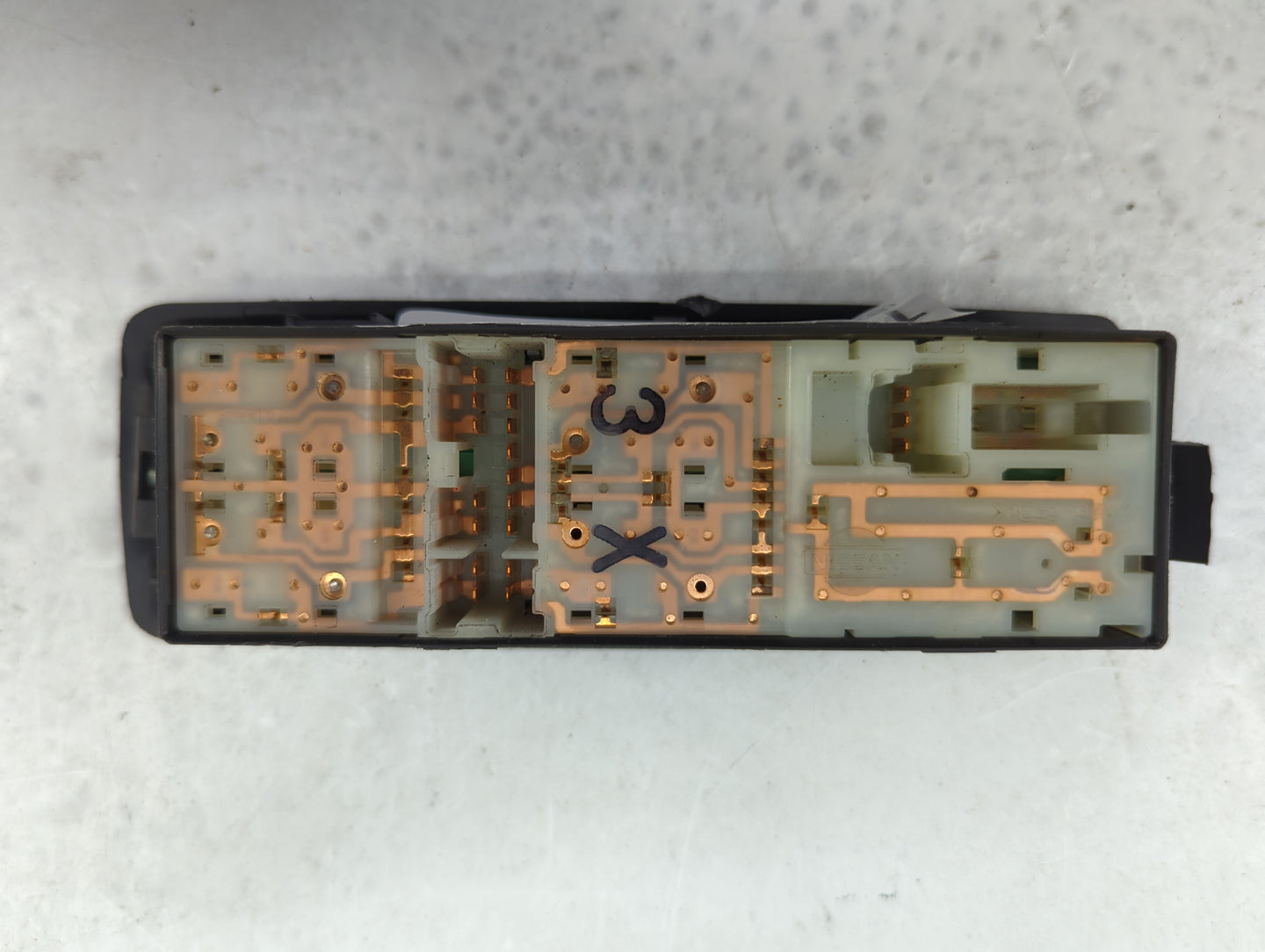 2008-2010 Nissan Rogue Master Power Window Switch Replacement Driver Side Left Fits Fits 2008 2009 2010 OEM Used Auto Parts 