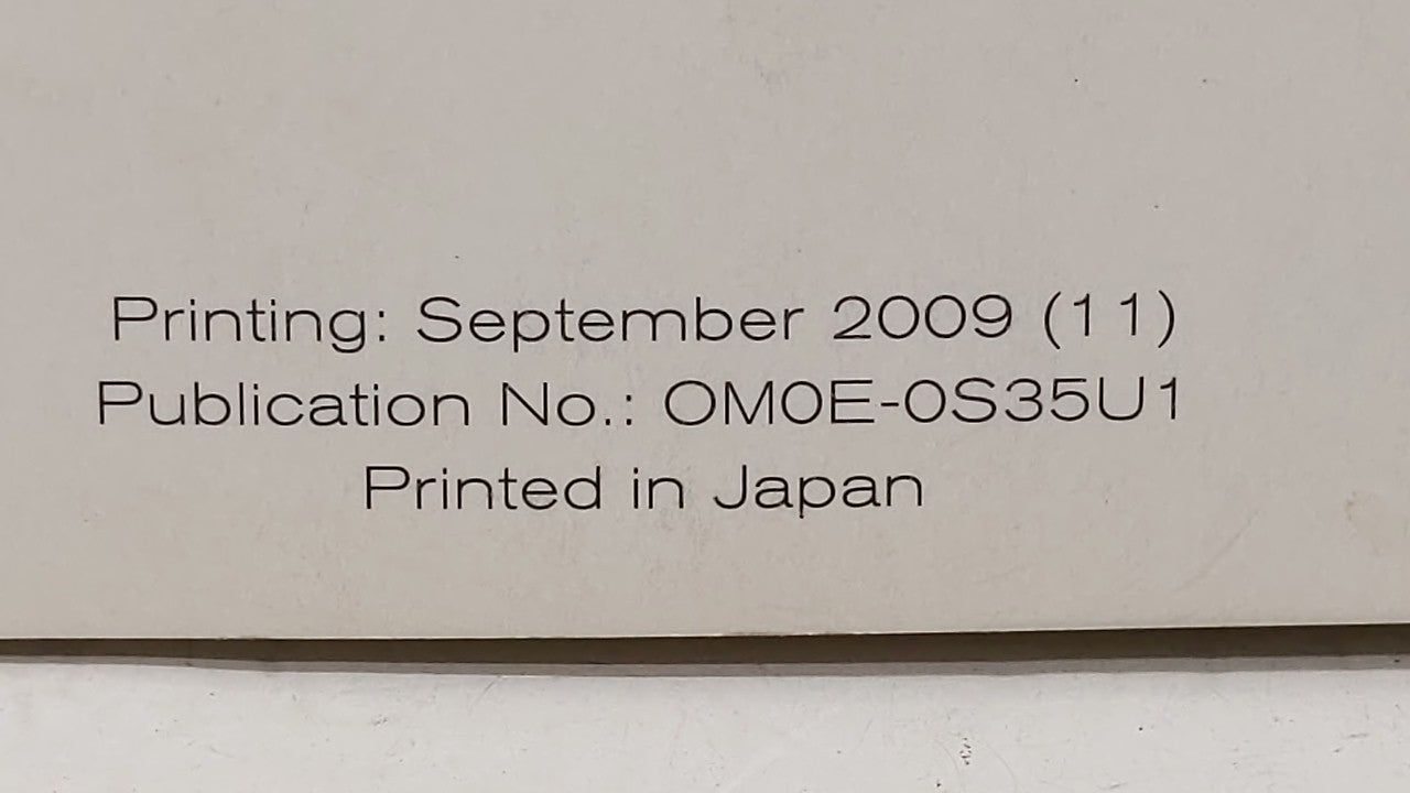 2010 Nissan Rogue Owners Manual Book Guide OEM Used Auto Parts - Oemusedautoparts1.com