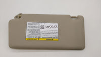 2008-2010 Nissan Rogue Sun Visor Shade Replacement Passenger Right Mirror Fits Fits 2008 2009 2010 OEM Used Auto Parts - Oem
