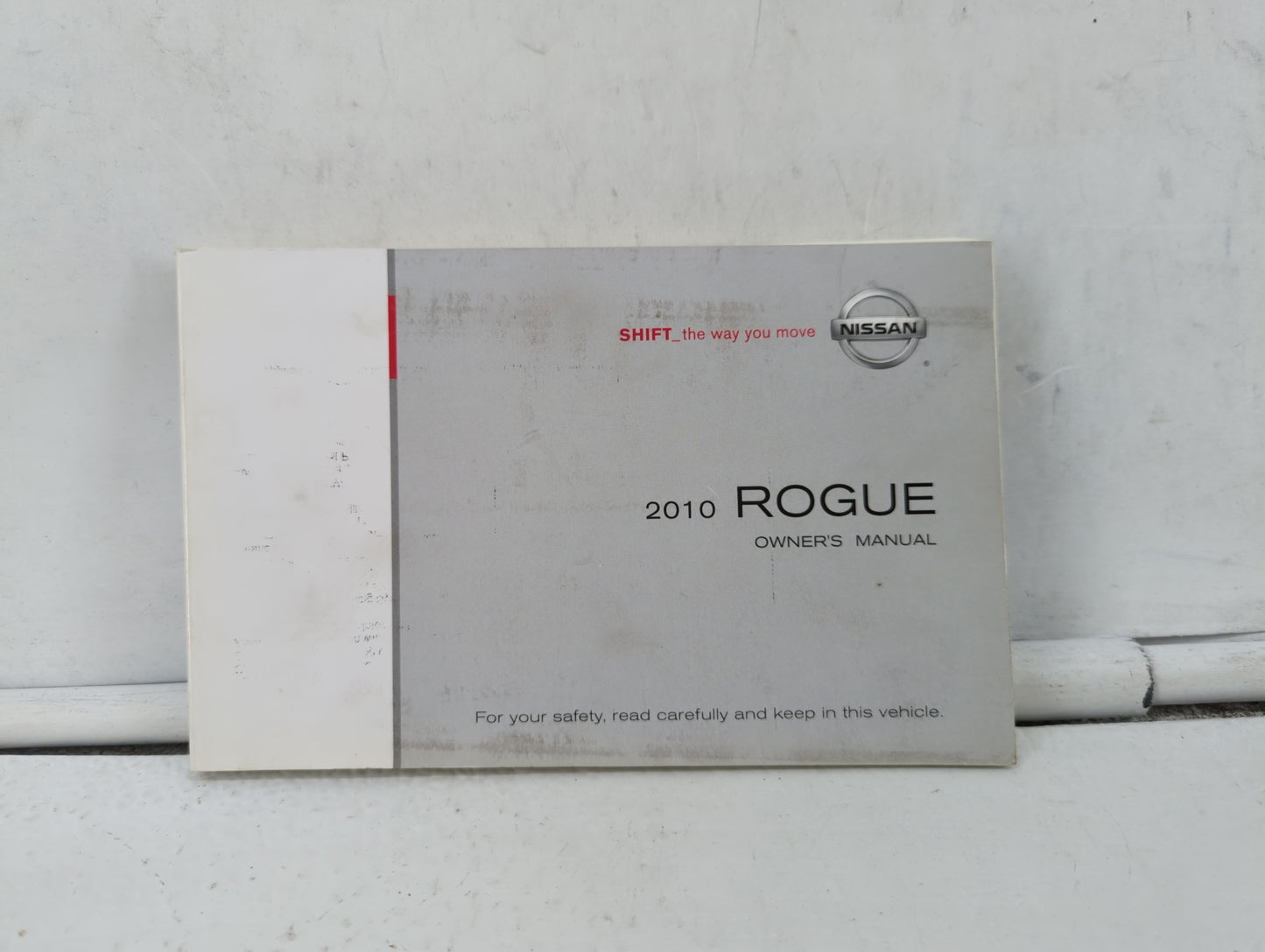 2010 Nissan Rogue Owners Manual Book Guide OEM Used Auto Parts - Oemusedautoparts1.com