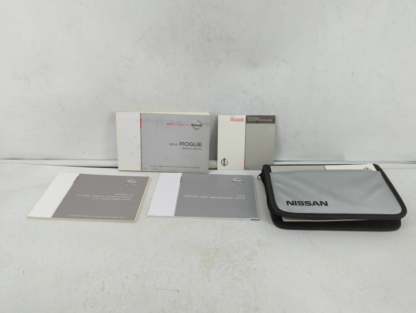 2010 Nissan Rogue Owners Manual Book Guide OEM Used Auto Parts - Oemusedautoparts1.com