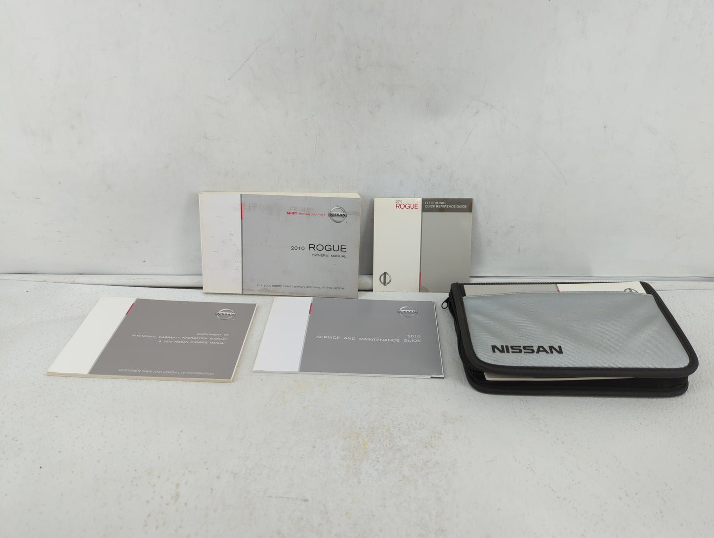 2010 Nissan Rogue Owners Manual Book Guide OEM Used Auto Parts - Oemusedautoparts1.com