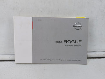 2010 Nissan Rogue Owners Manual Book Guide OEM Used Auto Parts - Oemusedautoparts1.com