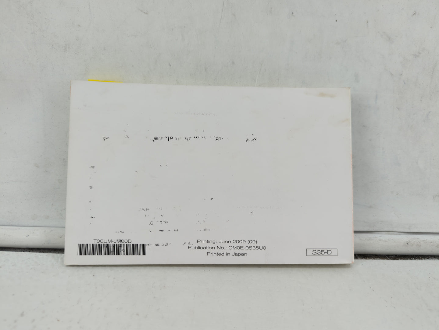 2010 Nissan Rogue Owners Manual Book Guide OEM Used Auto Parts - Oemusedautoparts1.com