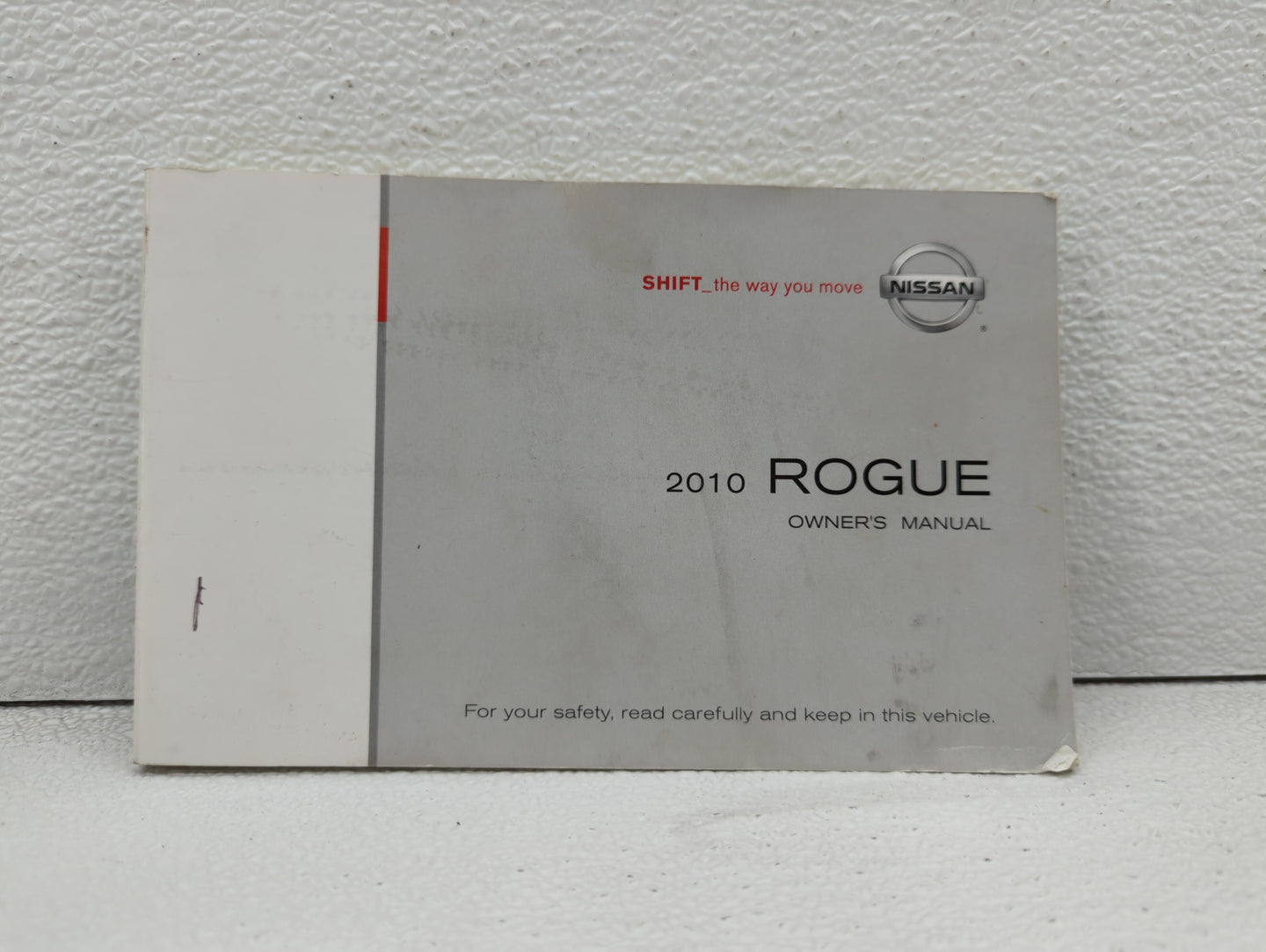 2010 Nissan Rogue Owners Manual Book Guide OEM Used Auto Parts - Oemusedautoparts1.com