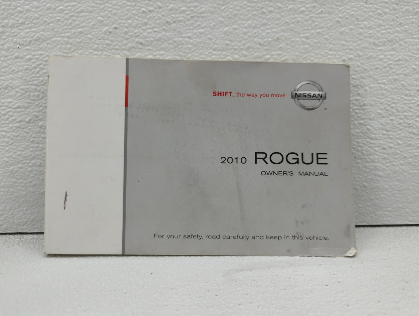 2010 Nissan Rogue Owners Manual Book Guide OEM Used Auto Parts - Oemusedautoparts1.com