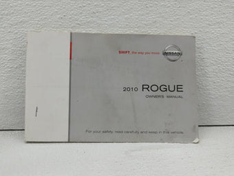 compare product 2010 Nissan Rogue Owners Manual Book Guide OEM Used Auto Parts