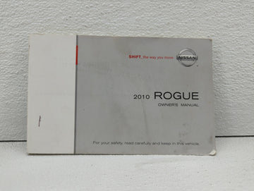 2010 Nissan Rogue Owners Manual Book Guide OEM Used Auto Parts - Oemusedautoparts1.com