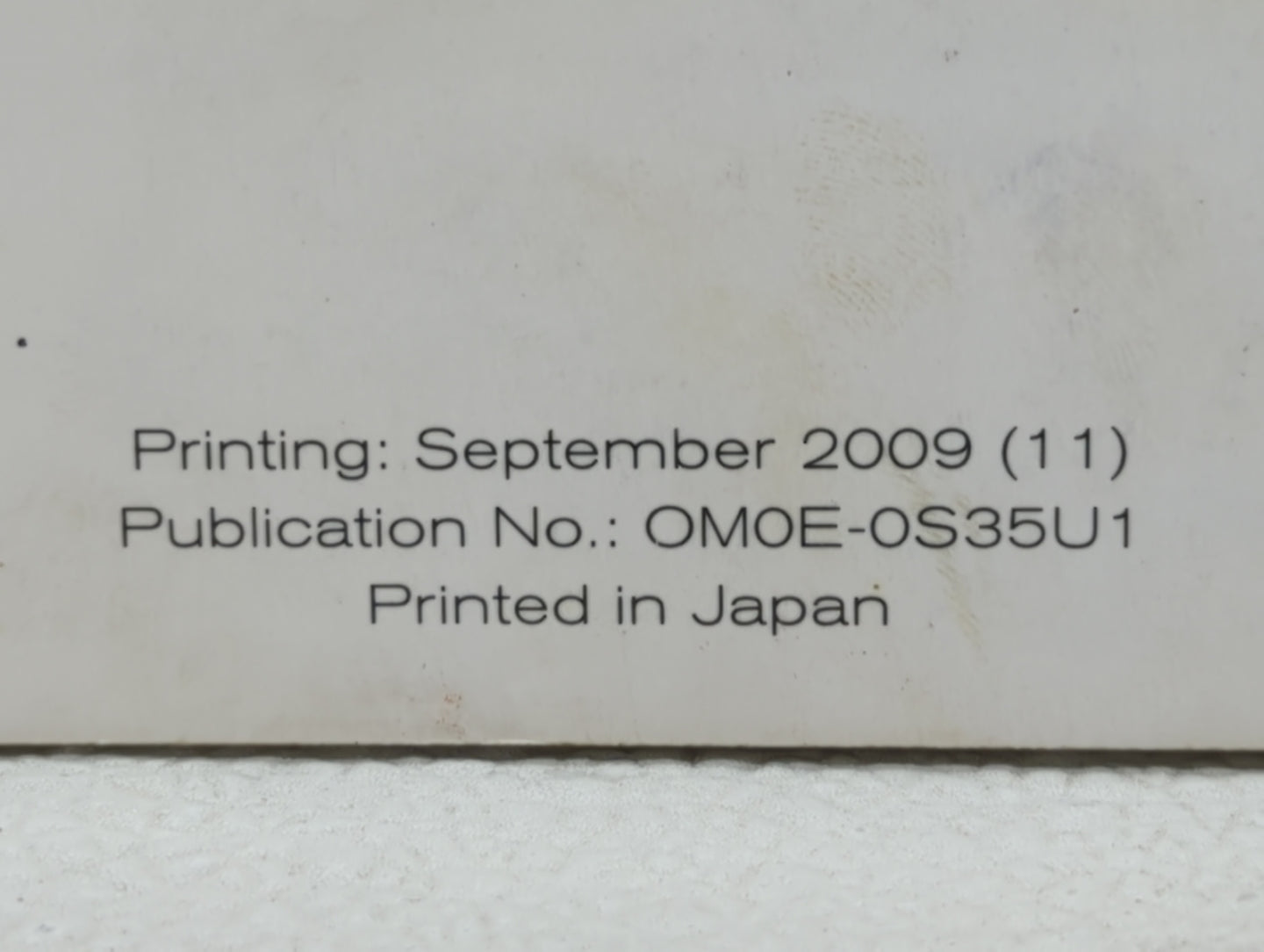 2010 Nissan Rogue Owners Manual Book Guide OEM Used Auto Parts - Oemusedautoparts1.com