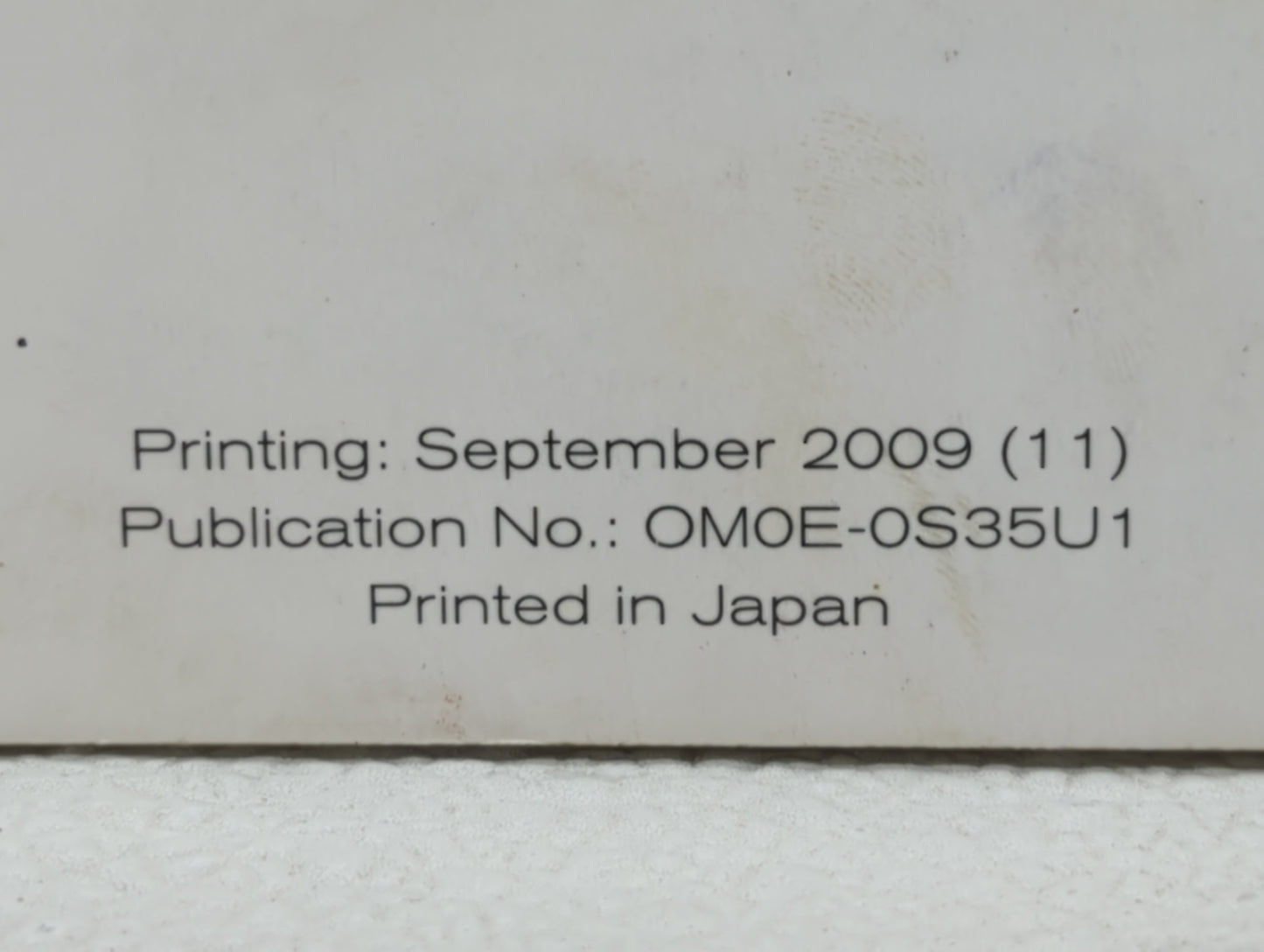 2010 Nissan Rogue Owners Manual Book Guide OEM Used Auto Parts - Oemusedautoparts1.com