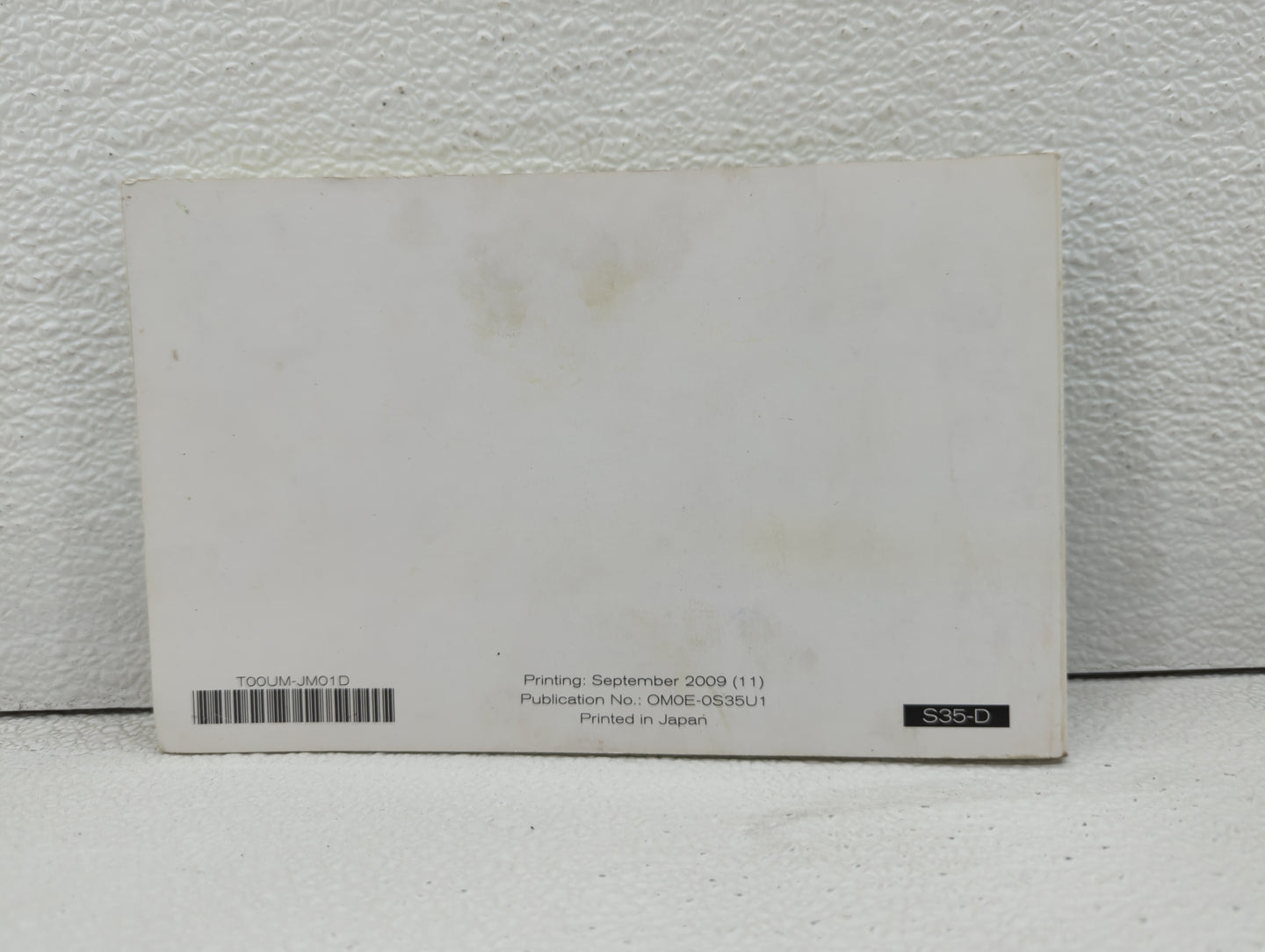 2010 Nissan Rogue Owners Manual Book Guide OEM Used Auto Parts - Oemusedautoparts1.com