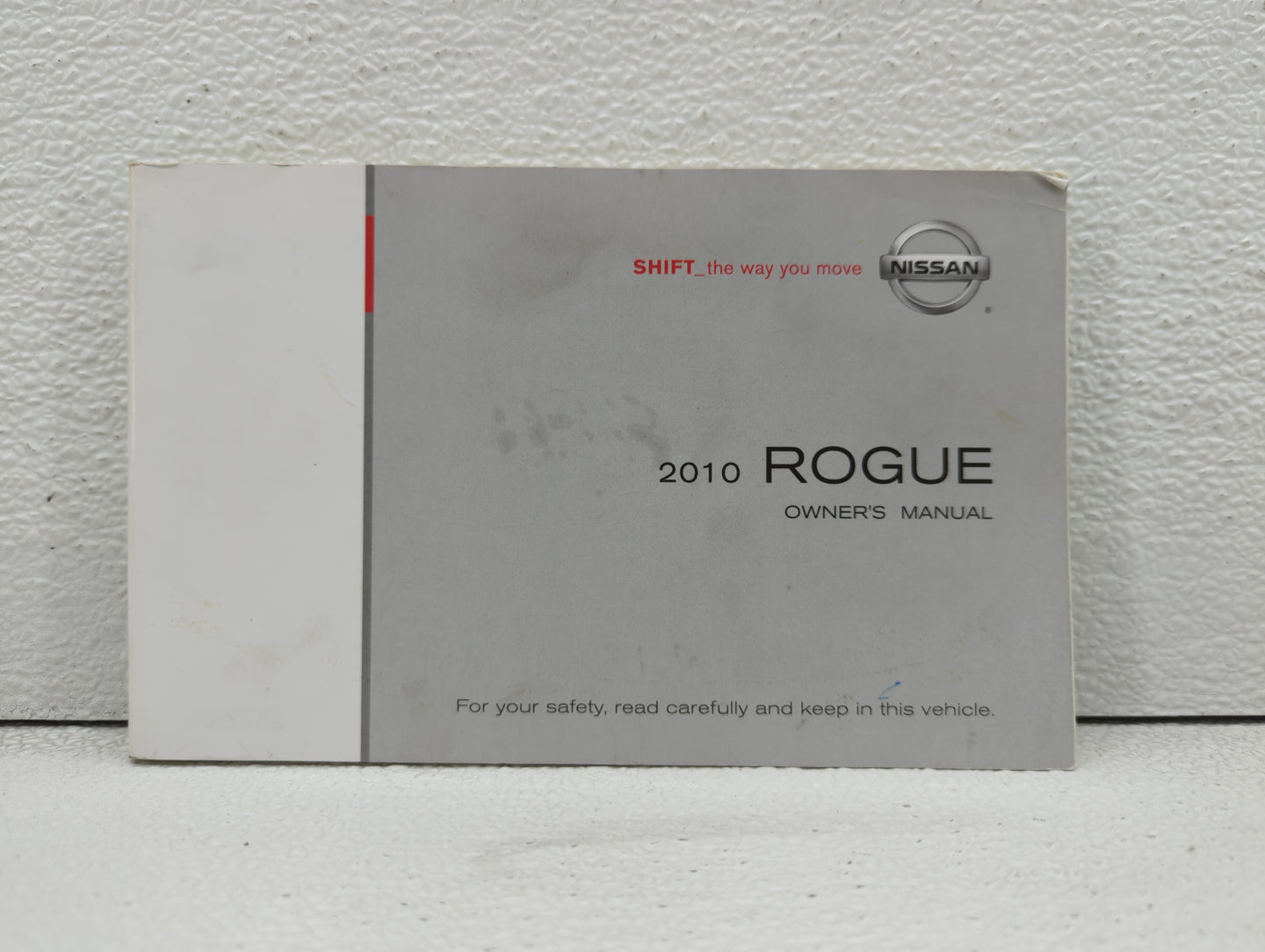 2010 Nissan Rogue Owners Manual Book Guide OEM Used Auto Parts - Oemusedautoparts1.com