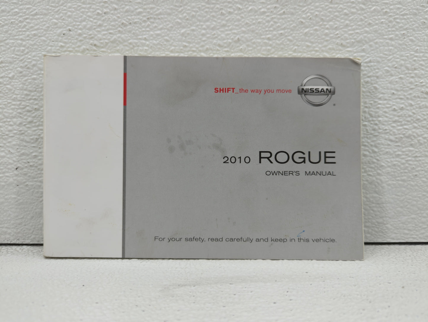 2010 Nissan Rogue Owners Manual Book Guide OEM Used Auto Parts - Oemusedautoparts1.com
