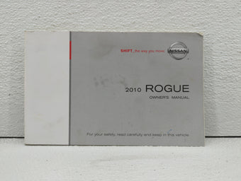 compare product 2010 Nissan Rogue Owners Manual Book Guide OEM Used Auto Parts